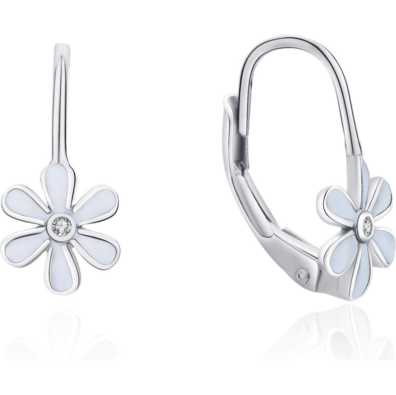 MOISS Očarujúce strieborné náušnice Kytičky E0000151 67196187