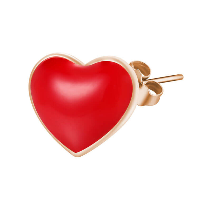Rosato Pôvabná single náušnica Srdce Storie RZO019 66590149