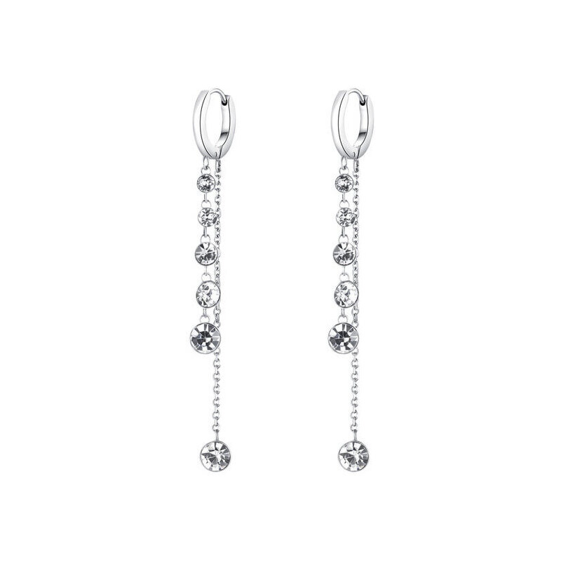 Brosway Trblietavé dlhé náušnice s kryštálmi Symphonia BYM87 66589751