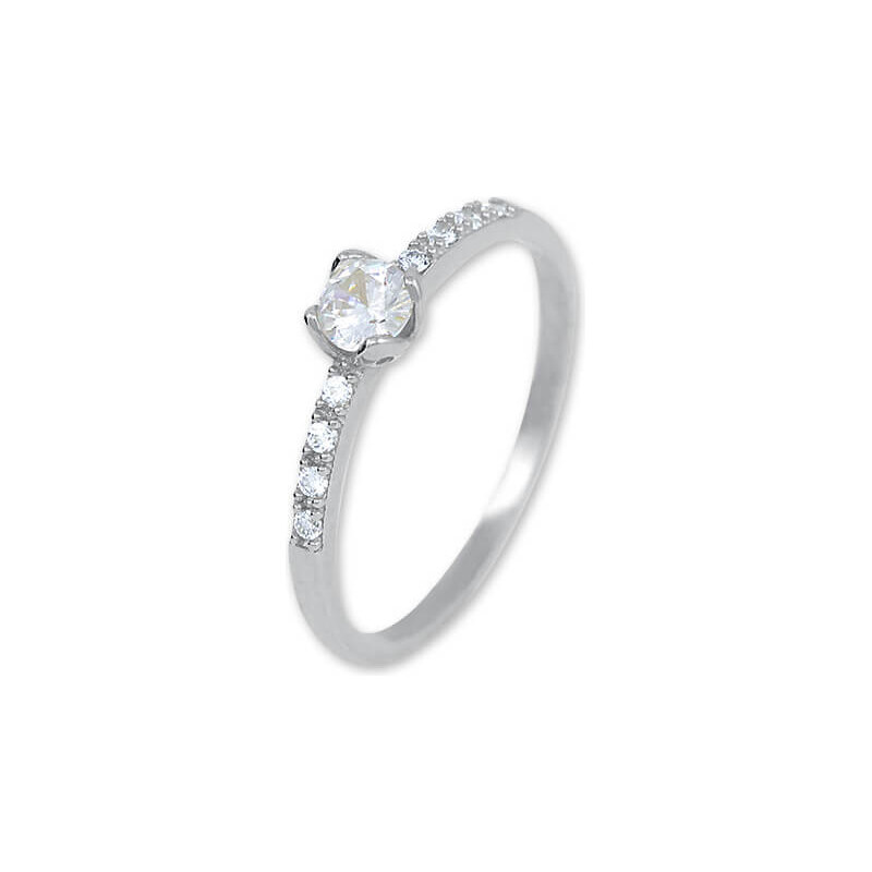 Soliter Nežný prsteň z bieleho zlata s kryštálmi 229 001 00858 07 58 66584738