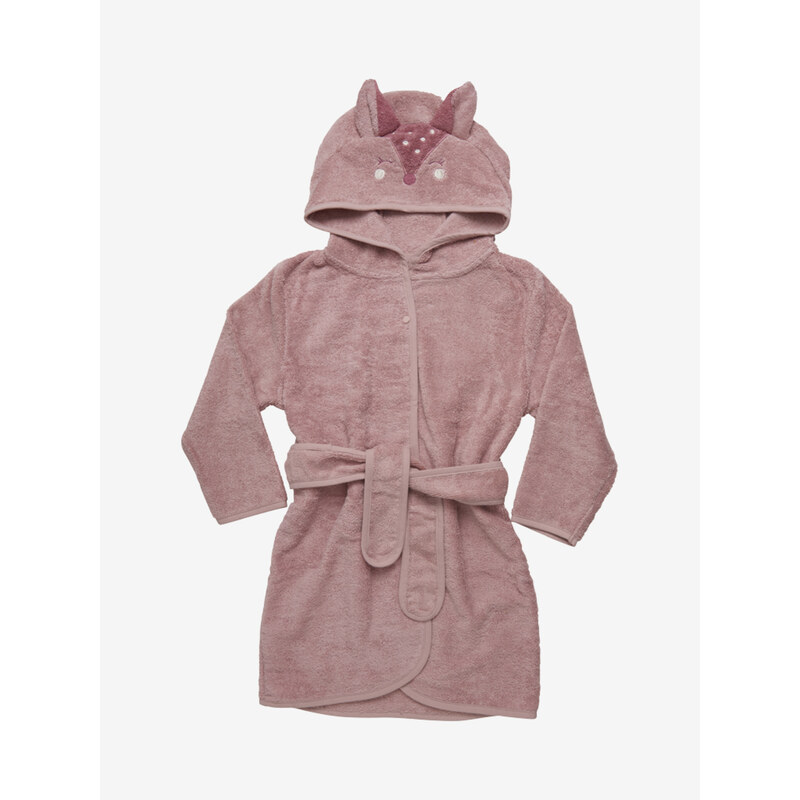 Pippi Bambusový župan Old rose 54472643