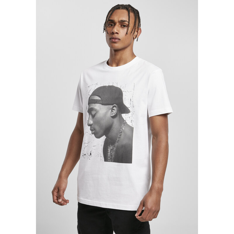 Merchcode Tupac Cracked Background Tee white 50677843