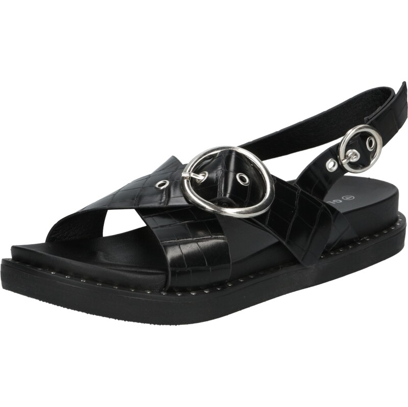 GLAMOROUS Remienkové sandále čierna 64151869