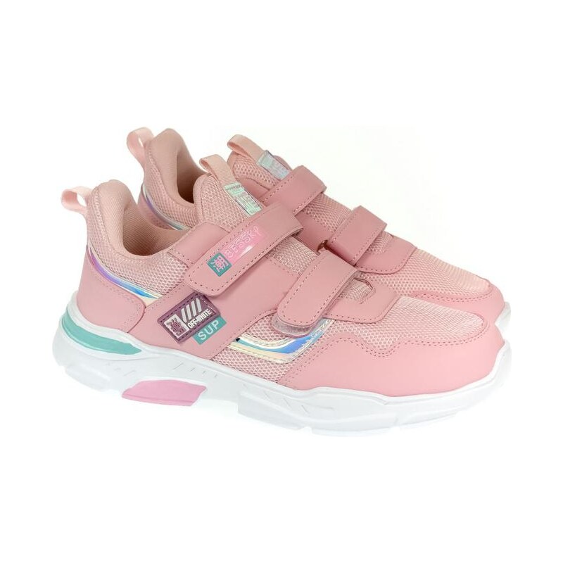 PUR Detské ružové tenisky BESSKY DEWA 25158610