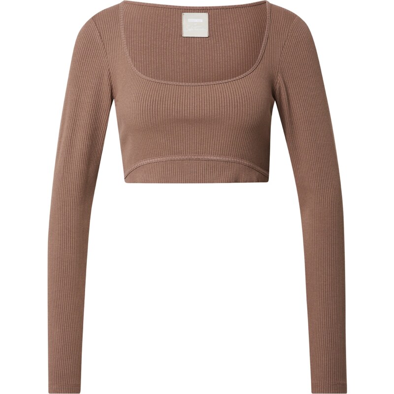 ABOUT YOU x Sofia Tsakiridou Tričko Jenna hnedá 54226025