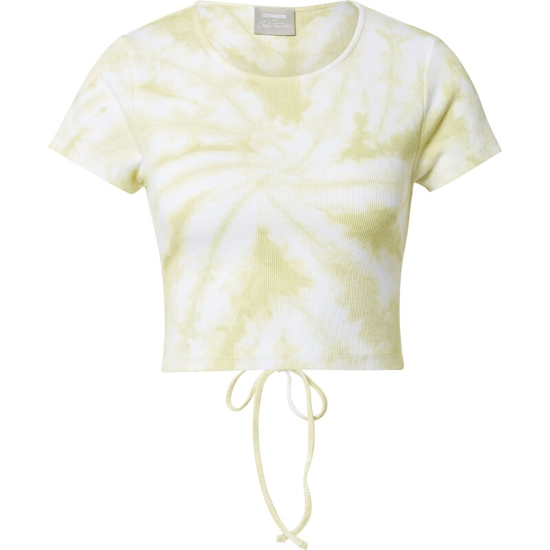 ABOUT YOU x Sofia Tsakiridou Tričko Merle zelená / biela 61973867