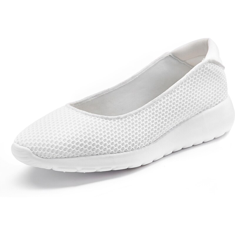 LASCANA Baleríny biela 54441066