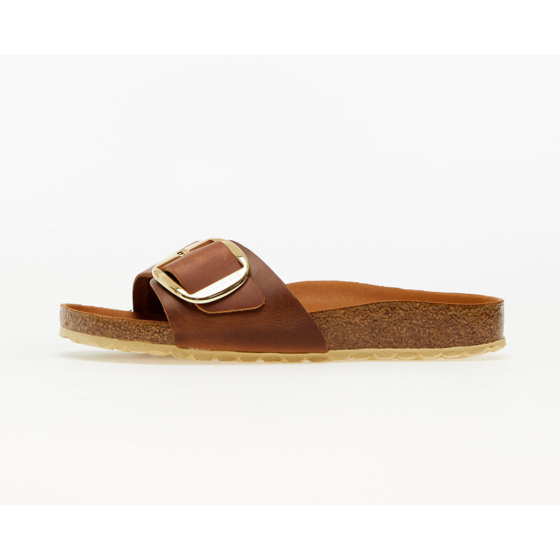 Birkenstock Madrid Big Buckle LEOI Cognac HEX 25192400