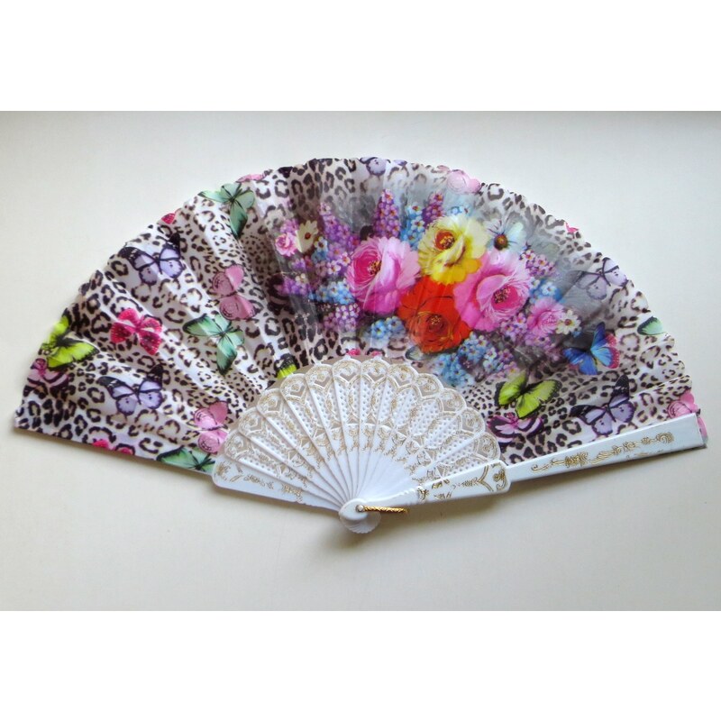 Vejár motýle + kvety 25192296