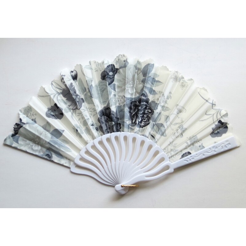 Vejár kvetinový- sivý 25217035