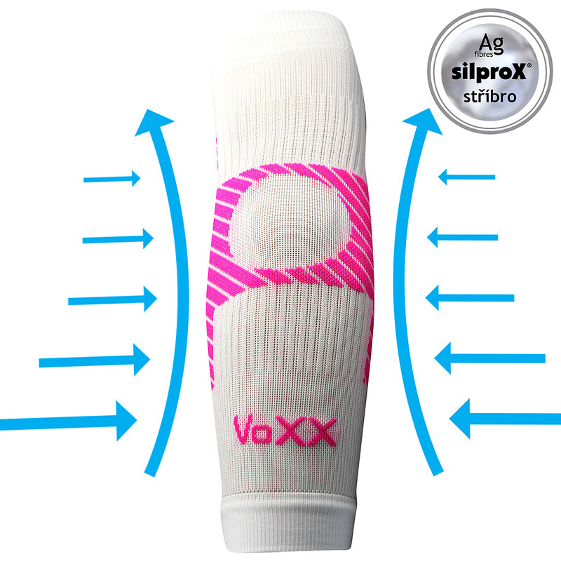 PROTECT kompresné bandáž VoXX - LOKET Biela S / M 1 kus 26251835