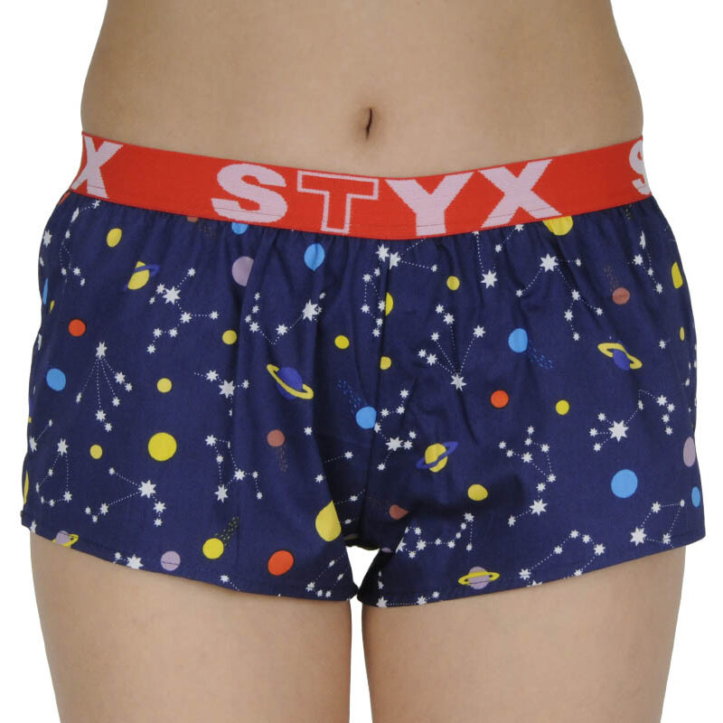 Dámske trenky Styx art športová guma planéty (T1057) 25291090