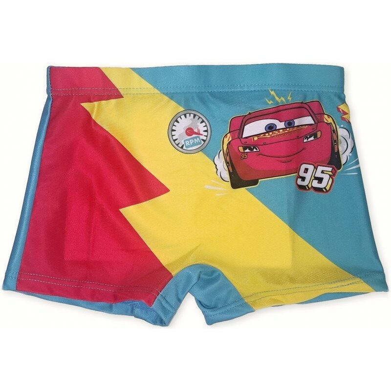 Setino Detské / chlapčenské plavky boxerky Autá - motív Blesk McQueen 95