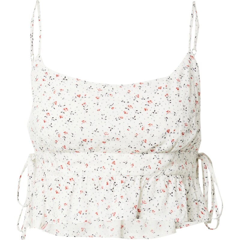 Bardot Top Mini Ditsy zmiešané farby / biela 54226102