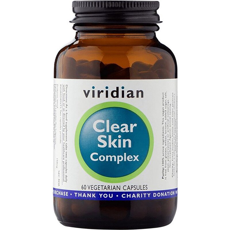 VIRIDIAN Clear Skin Complex 60 kapsúl