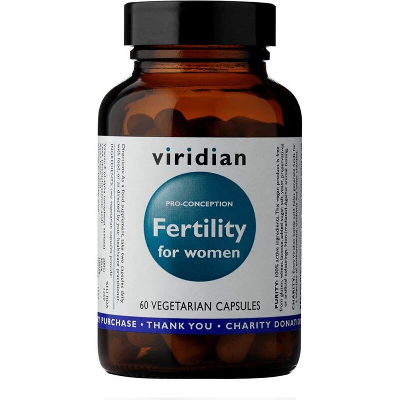 VIRIDIAN Fertility for Women 60 kapsúl