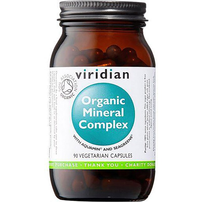 VIRIDIAN Mineral Complex Organic 90 kapsúl