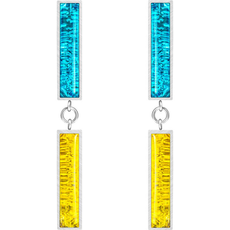 Preciosa Luxusné oceľové náušnice Desire s českým krištáľom Preciosa 66591991