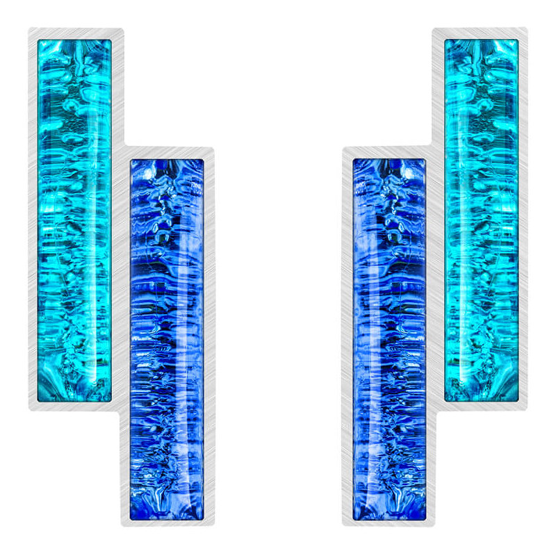 Preciosa Elegantné oceľové náušnice Desire s českým krištáľom Preciosa 66581852