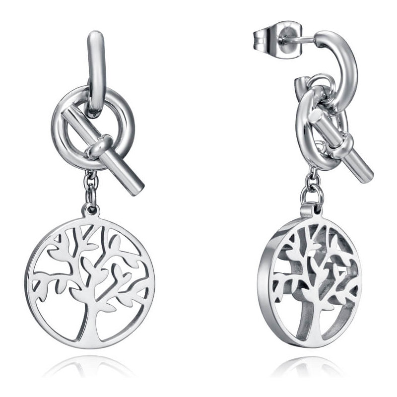 Viceroy Hravé oceľové náušnice so stromom života Chic 15122E01012 66587775