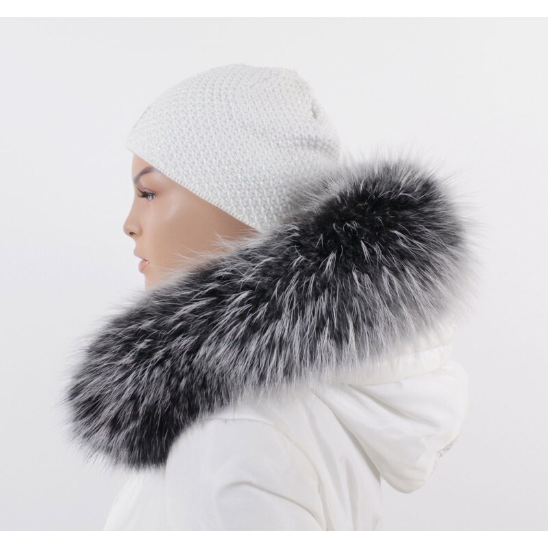 Sikora Kožušinový lem na kapucňu - golier medvedíkovec M 36/87 (65 cm) 67912557