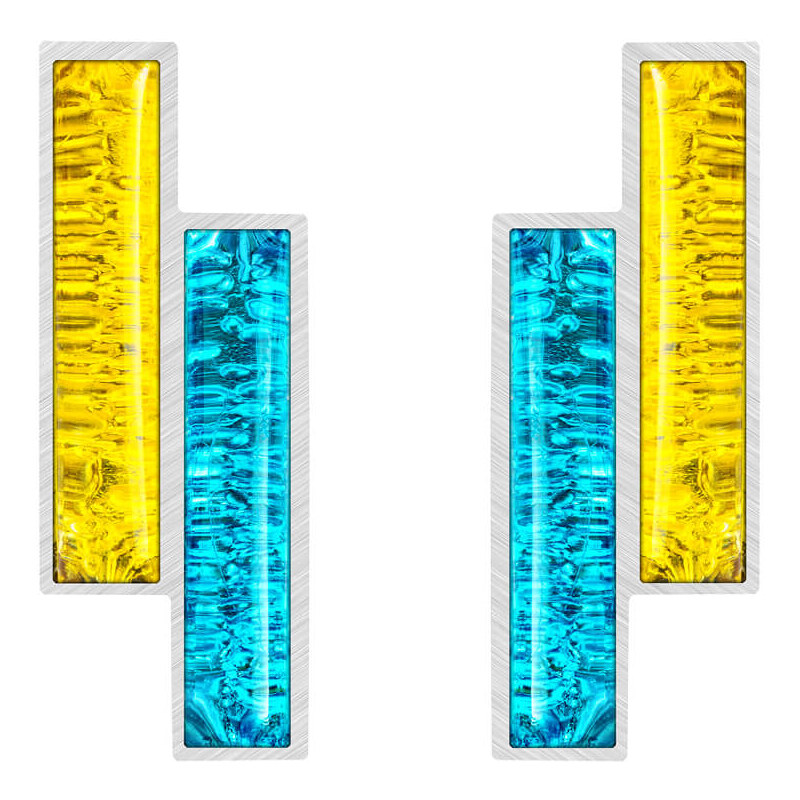 Preciosa Elegantné oceľové náušnice Desire s českým krištáľom Preciosa 66587183