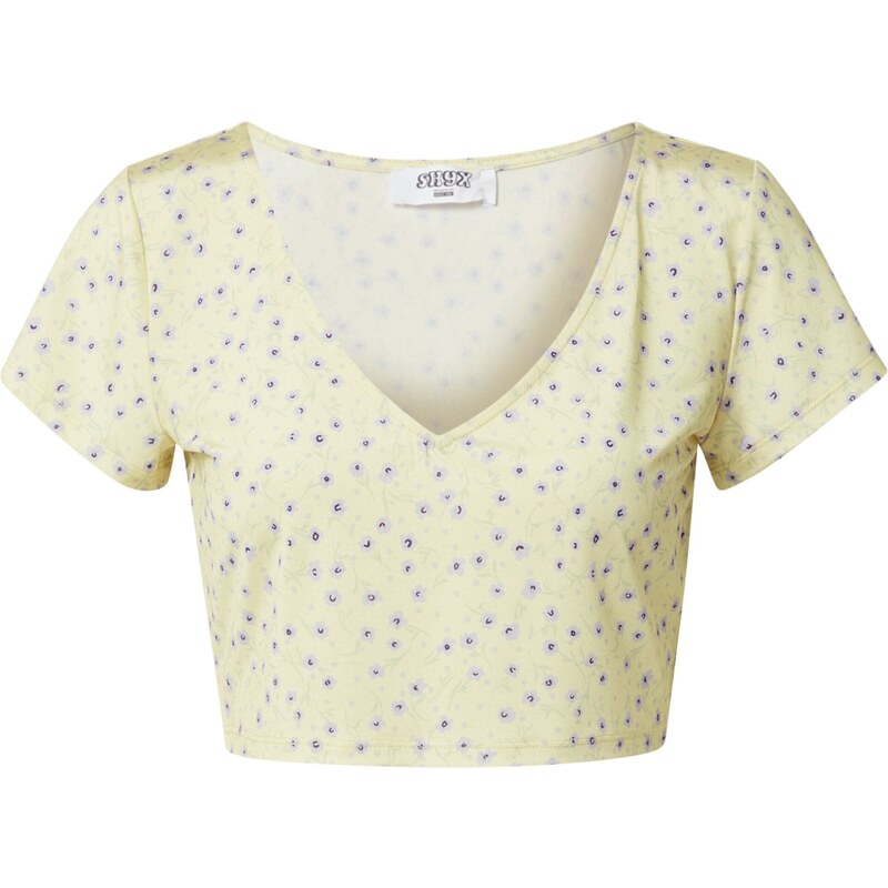 SHYX Tričko Naja žltá / fialová 54226091