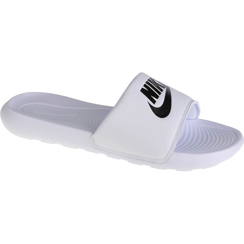Biele dámske šľapky Nike Victori One Slide CN9677-100 64889786