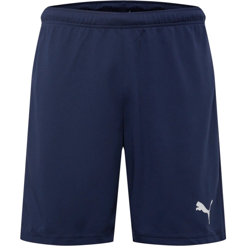 PUMA Športové nohavice TeamRise námornícka modrá / biela 65595126