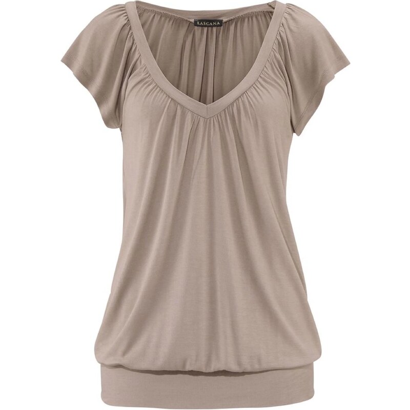 LASCANA Tričko tmavošedá 54382121
