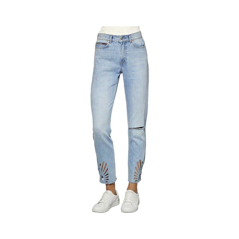 E-shop Džínsy s Cut-Outs výrezmi Tommy Jeans, modré