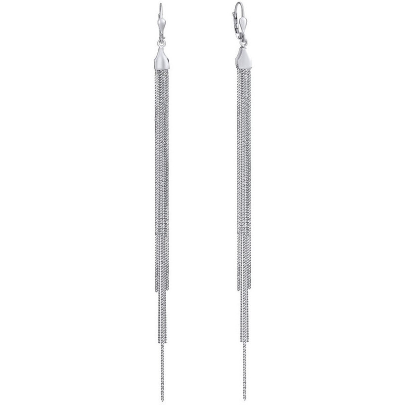 Silvego Retiazkové strieborné náušnice SILVEGOB31648ZT 66581341