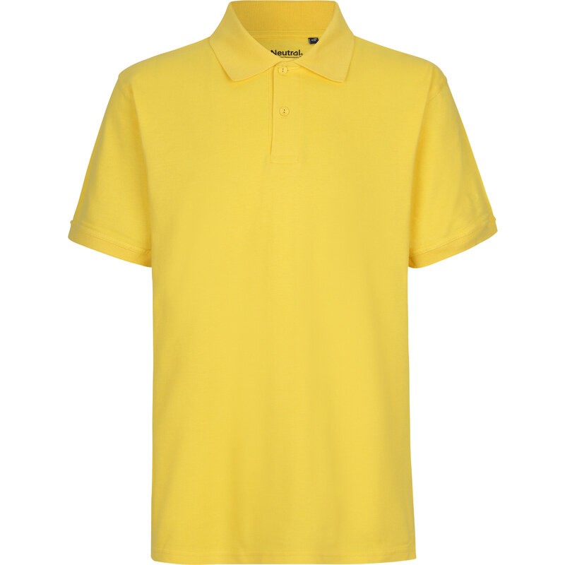 Pánske polo tričko z bio bavlny krátky rukáv Neutral 62676697