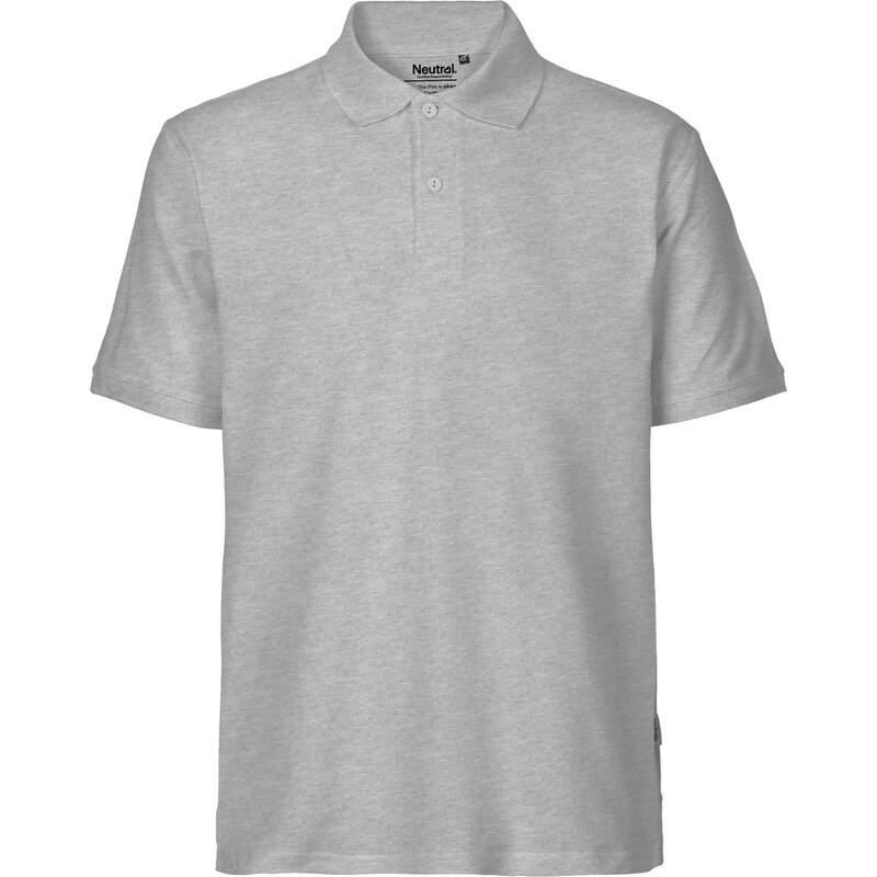 Pánske polo tričko z bio bavlny krátky rukáv Neutral 62676711