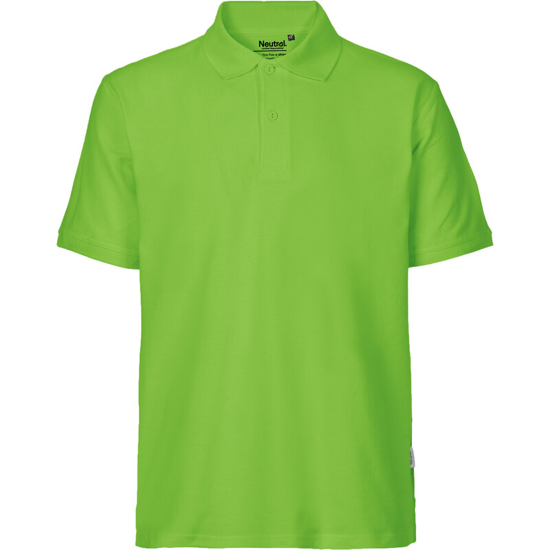 Pánske polo tričko z bio bavlny krátky rukáv Neutral 62676710