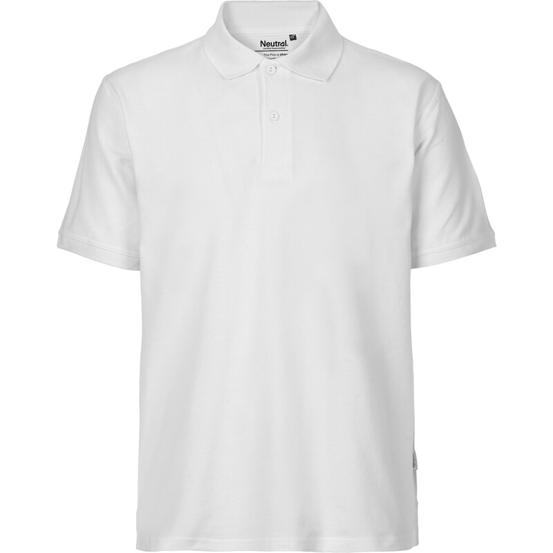 Pánske polo tričko z bio bavlny krátky rukáv Neutral 62676707