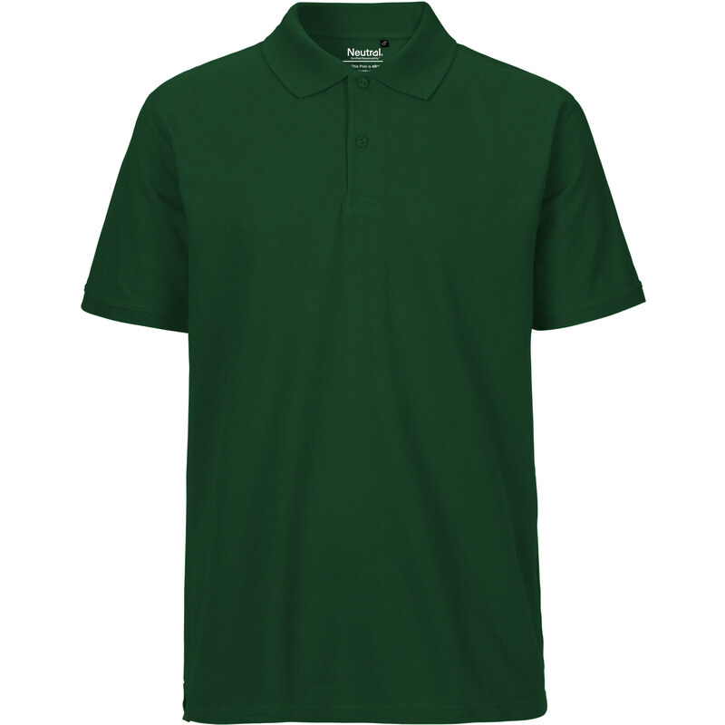 Pánske polo tričko z bio bavlny krátky rukáv Neutral 62676709