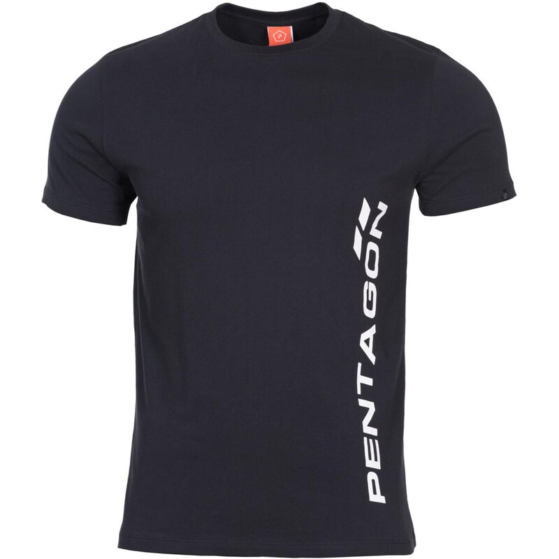 Tričko Pentagon Vertical čierne 25479348