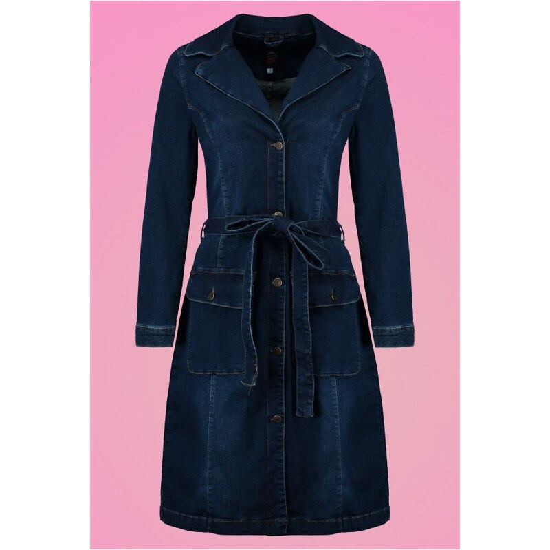 Tante Betsy Kitty Riflový trenčkot 25535688