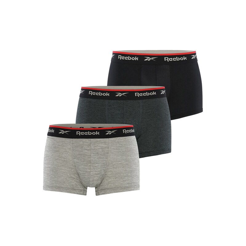 Reebok Športové nohavičky Redgrave tmavosivá / sivá melírovaná / 68701395