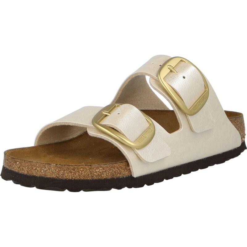 BIRKENSTOCK Šľapky Arizona zlatá / perlovo biela 66833813