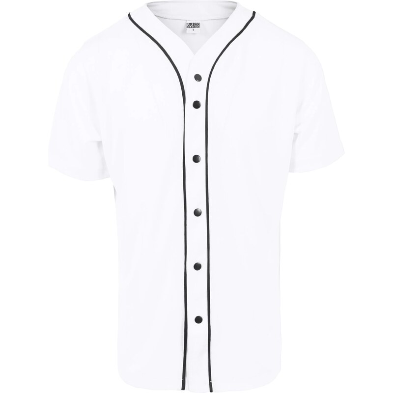 Urban Classics Košeľa Baseball biela 54234200
