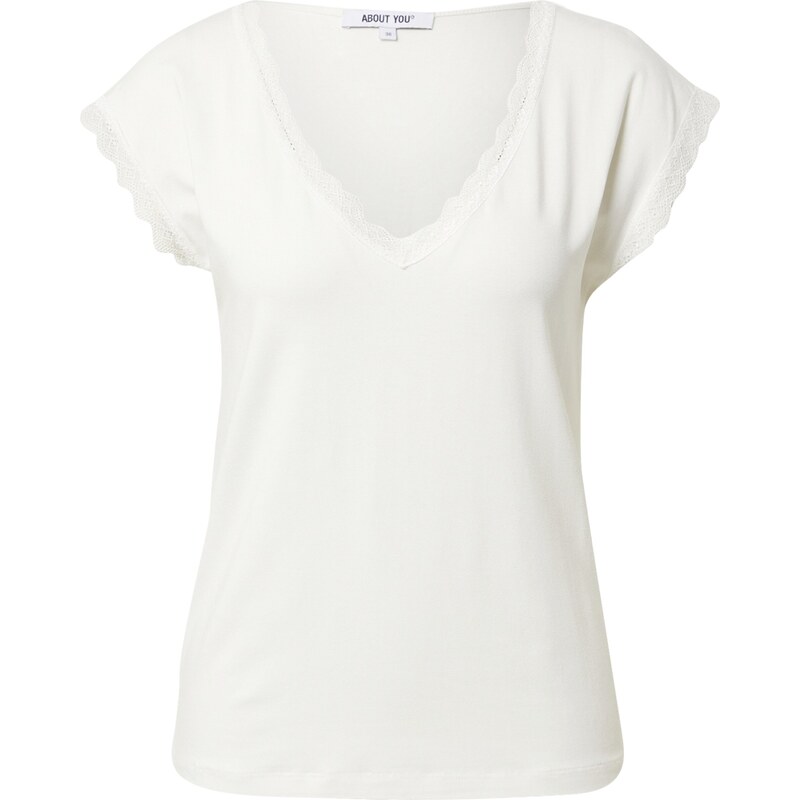 ABOUT YOU Tričko Therese biela 67853360