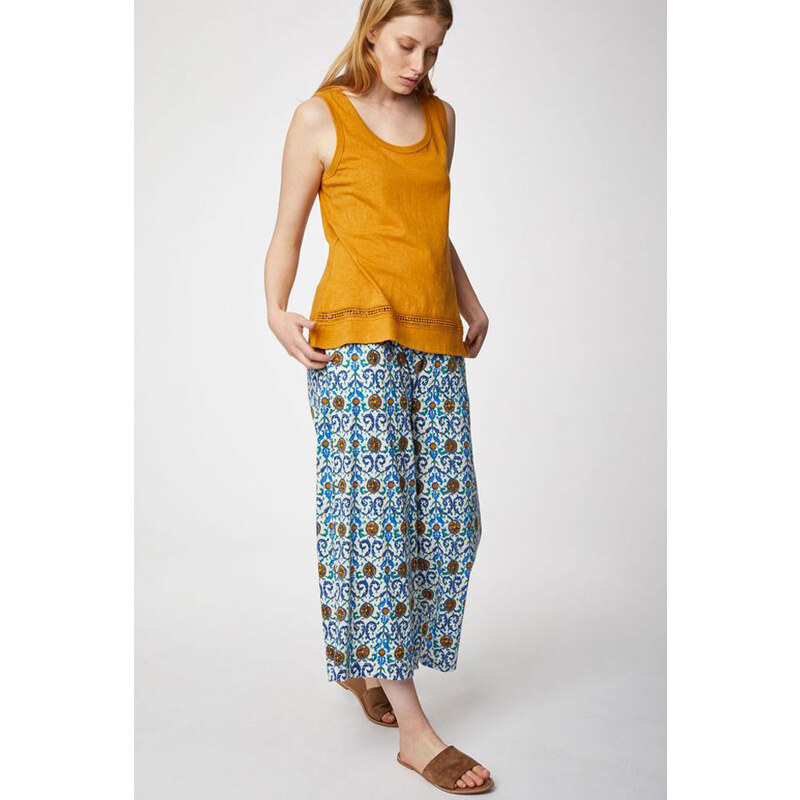 Glara Biobavlnený dámsky top s kanabisom 36988776