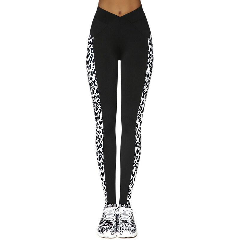 Glara Luxusné funkčné športové legíny s vyšším pásom 28801925