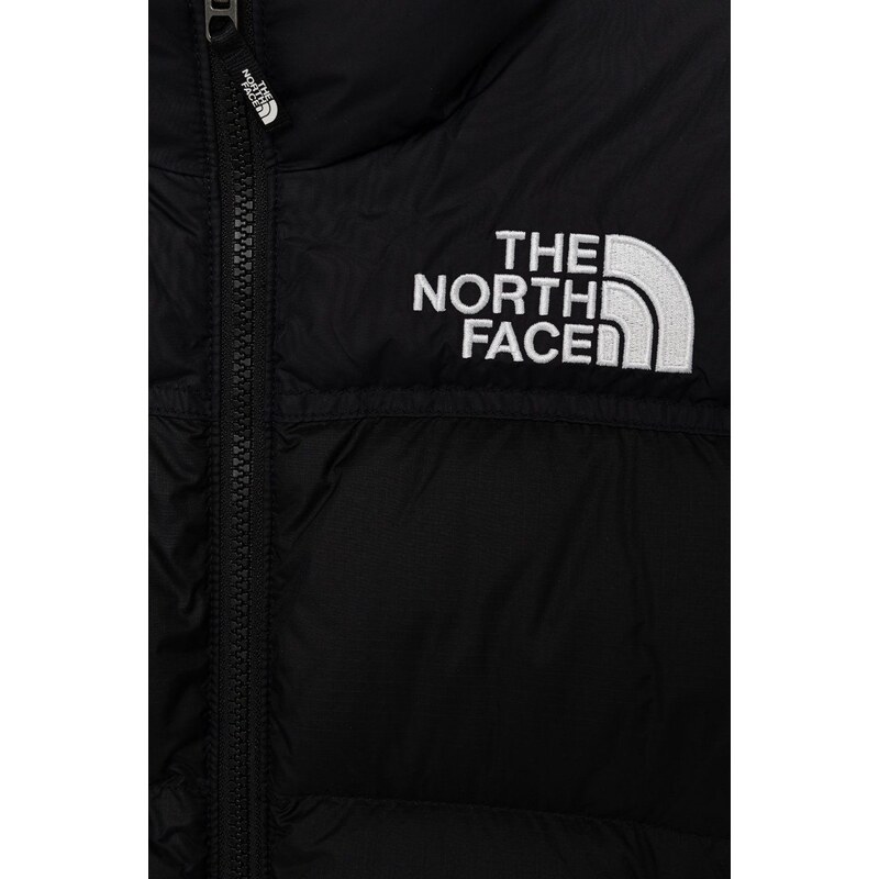 Detská páperová bunda The North Face YOUTH 1996 RETRO NUPTSE JACKET čierna farba