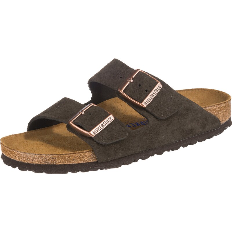 BIRKENSTOCK Šľapky Arizona hnedá / bronzová 54231015
