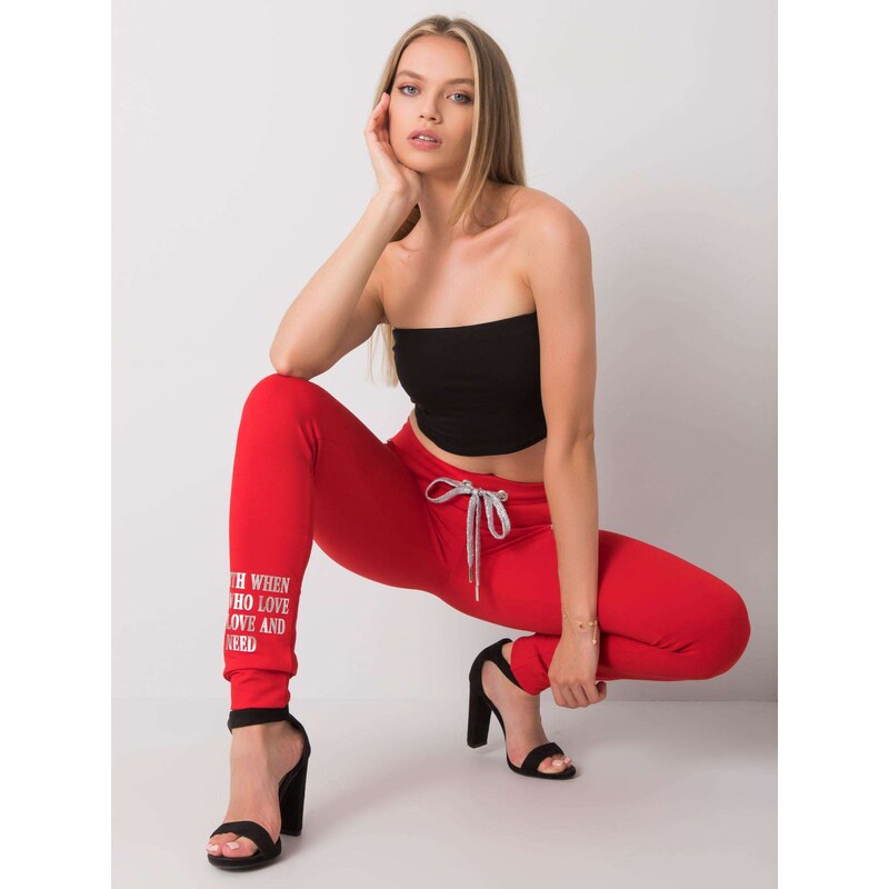 RELEVANCE Sweatpants-RV-DR-6201.28-Red 64682912