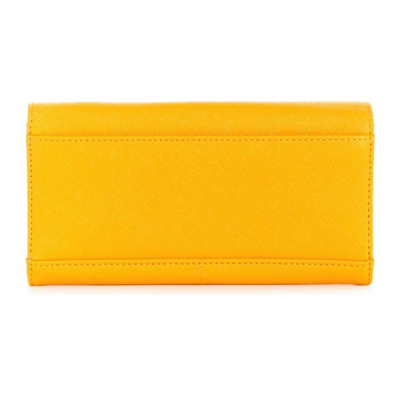 Outlet - GUESS peňaženka Abree Flap Wallet žltá, 11724