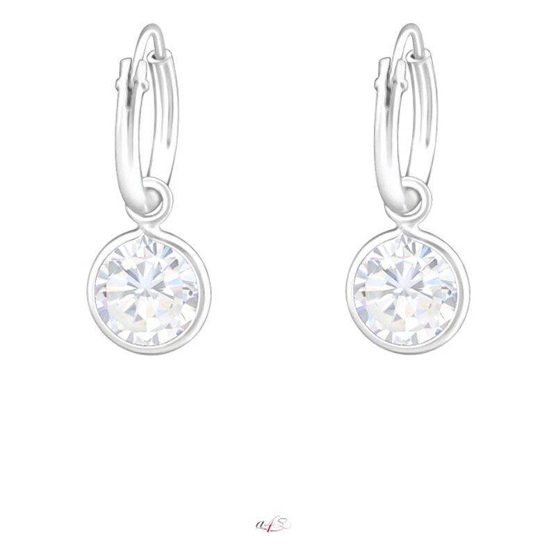 Dámske strieborné náušnice JOANNA 25771743